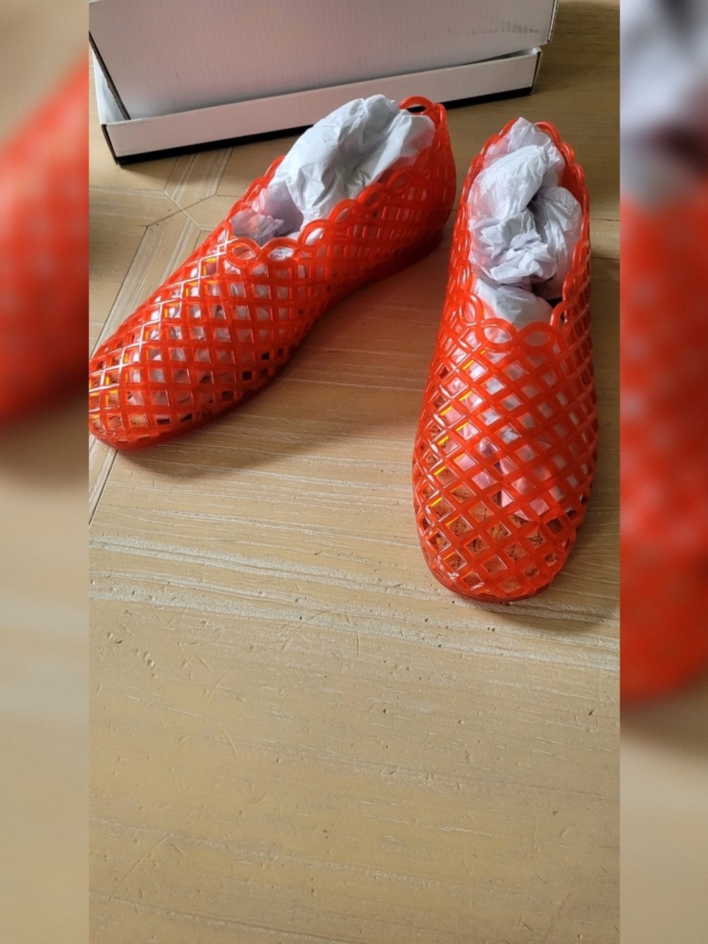 Steve Madden Red Jellies